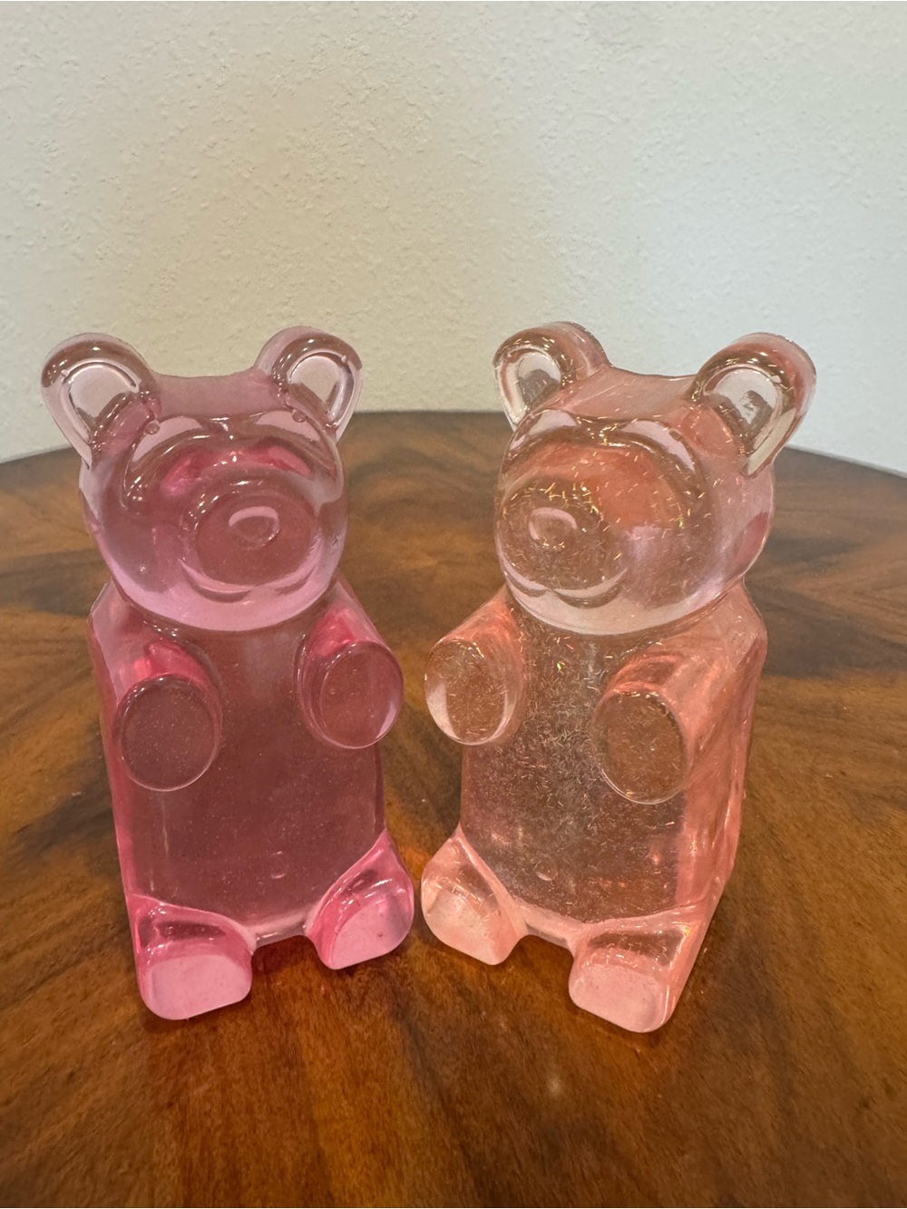 Pop Art Gummy Bear Figurines 4 1/2”- Decorative Home Accent